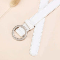 Circle Pin Buckles Belt women