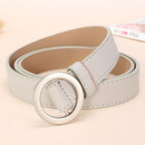 Circle Pin Buckles Belt women