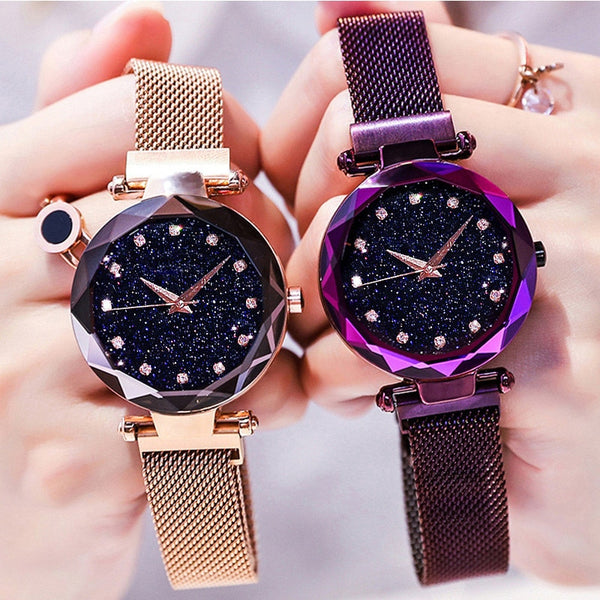 Starry Sky Watch Magnetic Buckle