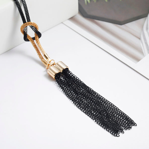 Pendant Necklace Tassel Long