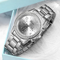 Classic  Rhinestone Watch Women