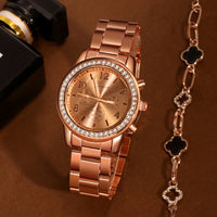 Classic  Rhinestone Watch Women