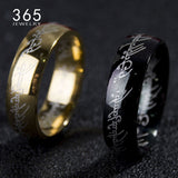 The lord of One ring Titanium Stainless Steel ring men