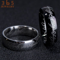 The lord of One ring Titanium Stainless Steel ring men