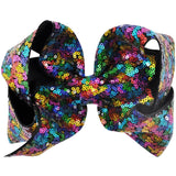 Big Large Sequin Grosgrain Ribbon Hair 8 inch