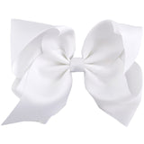 Grosgrain 8" Large Ribbon Hair Clips H