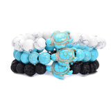 Sea Turtle Beads Bracelets  Elastic