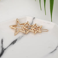 Geometric Alloy Hairband Moon Circle