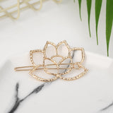 Geometric Alloy Hairband Moon Circle