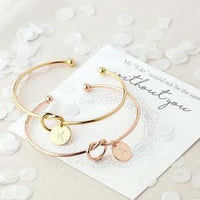 Letter Chart Bracelet woman Alloy 3 Colors