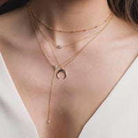 Bohemian Multi layer Pendant Necklaces For Women