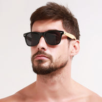 Retro Wood Sunglasses Bamboo Unisex