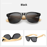 Retro Wood Sunglasses Bamboo Unisex