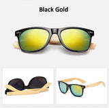 Retro Wood Sunglasses Bamboo Unisex