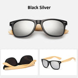 Retro Wood Sunglasses Bamboo Unisex