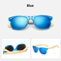 Retro Wood Sunglasses Bamboo Unisex