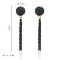 Long Drop Earrings