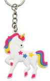 Cartoon Keychain PVC Rubber Unicorn