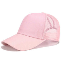 Glitter Ponytail Baseball Cap women