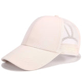 Glitter Ponytail Baseball Cap women