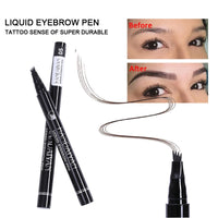 Microblading Eyebrow Pencil Waterproof Fork Tip Tattoo Pen