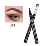 Microblading Eyebrow Pencil Waterproof Fork Tip Tattoo Pen