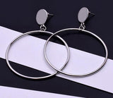 Modern  Earrings Big Geometric earrings