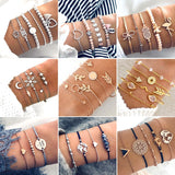 30 Style Boho Bangle BraceletCharm