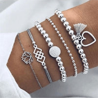 30 Style Boho Bangle BraceletCharm