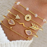 30 Style Boho Bangle BraceletCharm