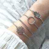 30 Style Boho Bangle BraceletCharm