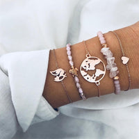 30 Style Boho Bangle BraceletCharm