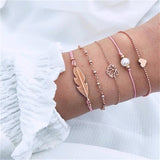 30 Style Boho Bangle BraceletCharm