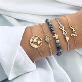 30 Style Boho Bangle BraceletCharm