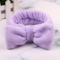 Fleece Headband Wash Face Soft