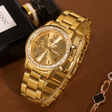 Classic  Rhinestone Watch Women