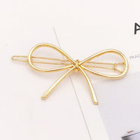 Geometric Alloy Hairband Moon Circle